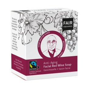 FAIR SQUARED - Ekologisk Anti-age ansikte tvl med rtt vin
