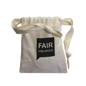 FAIR SQUARED - Ekologisk Bomulls Tv�lp�sa - Zero Waste