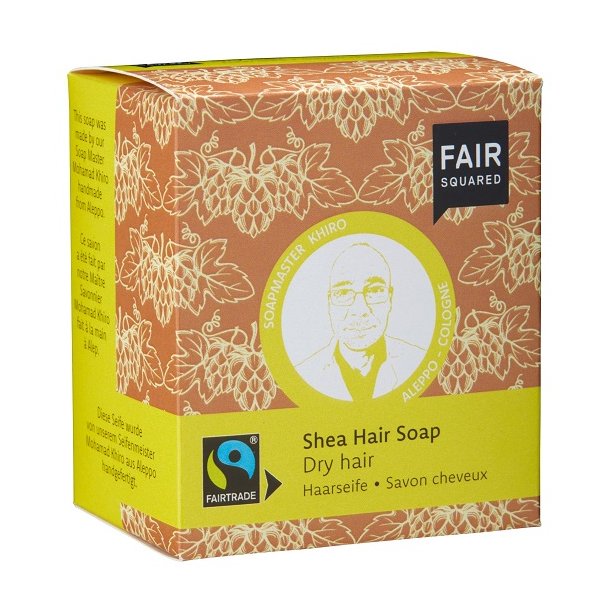 FAIR SQUARED - kologisk Shea Shampoobar til Trt Hr 