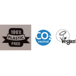 FAIR SQUARED - Sisal Scrub Bag fr tvl