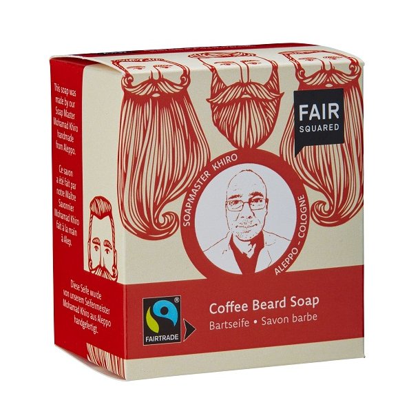 FAIR SQUARED - kologisk Skg Sbebar med Kaffe Ekstrakt