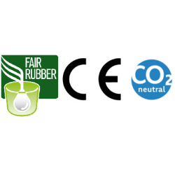 FAIR-ZONE - Latex engangshandsker str. L