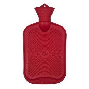 FAIR ZONE - Varmvattenflaska 2 liter - Cherry Red