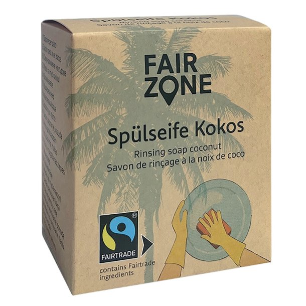 FAIR ZONE - Kokos Sp�lseife - 2-pack