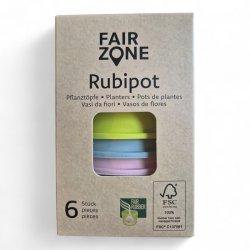 FAIR ZONE - teranvndbar naturgummi blomkruka - Small