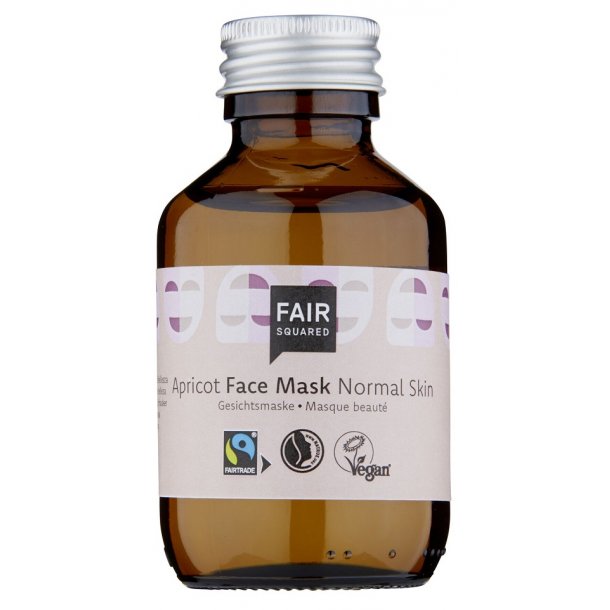 FAIR SQUARED - kologisk Apricot Sheet Mask Serum for Normal Skin