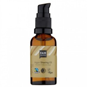 FAIR SQUARED - Organisk Argan Shaving Oil med pumpe