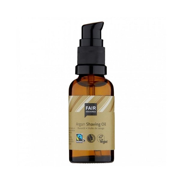 FAIR SQUARED - kologisk Argan Shaving Oil med pumpe