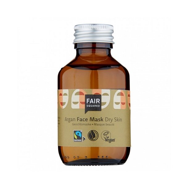 FAIR SQUARED - kologisk Argan Sheet Mask Serum for Dry Skin 