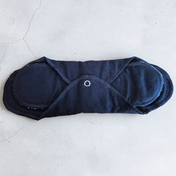 GladRags - wiederverwendbaren Damenbinden Plus � Schwarz