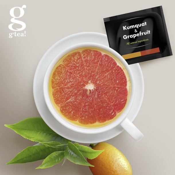 g'tea! - Gourmet Black Tea - Kumquat &amp; Grapefruit