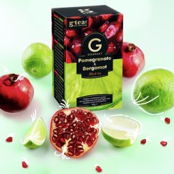 g'tea! - Gourmet Black Tea - Pomegranate &amp; Bergamot