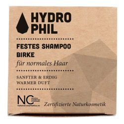 HYDROPHIL - Organic solid Shampoo for normal hair - Birke