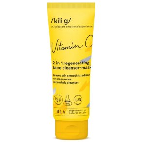/kili∙g/ - Vitamin C - Regenerating 2-in-1 regenerating face cleanser-mask - glowing