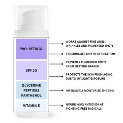 /kili&#8729;g/ - Retinol face cream +SPF 30