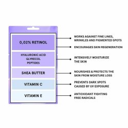 /kili&#8729;g/ - Retinol Face Masks - 3-pack