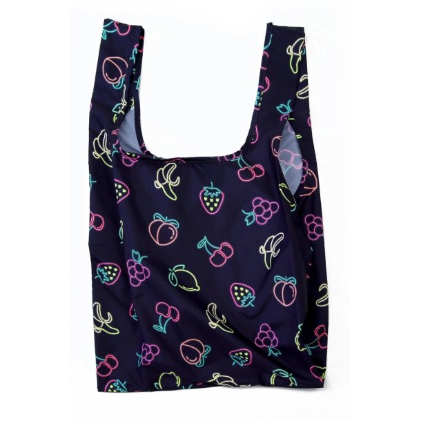 KIND BAG - Neon Fruits Indkbspose i Medium