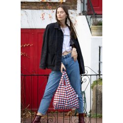 KIND BAG - Shoppingkasse Tricolour Gingham, Medium