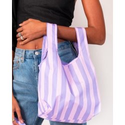 KIND BAG - Shoppingkasse Purple Stribs, Mini