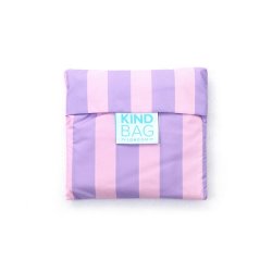 KIND BAG - Shoppingkasse Purple Stribs, Mini