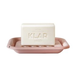 KLAR - Enamel luxury soap tray - Ros