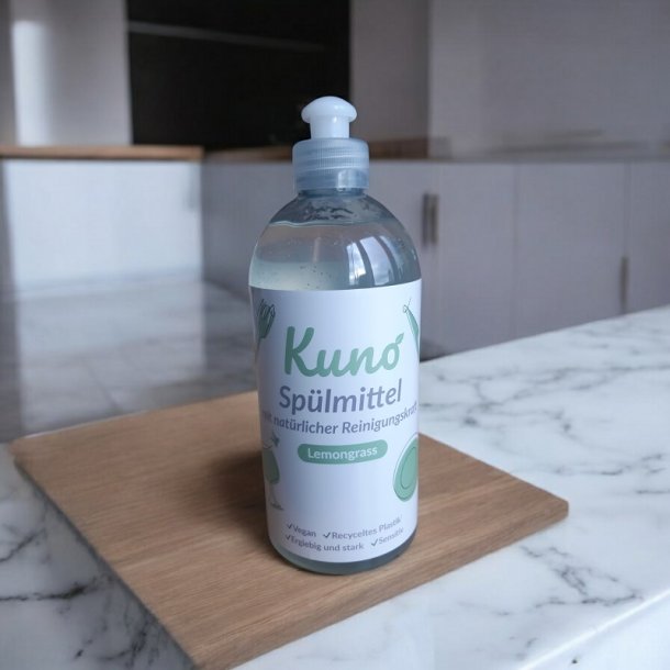 Kuno - Opvaskemiddel med citrongrs 500ml