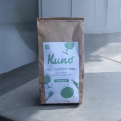 Kuno - Dishwashing tablets with lemongrass 120 pcs