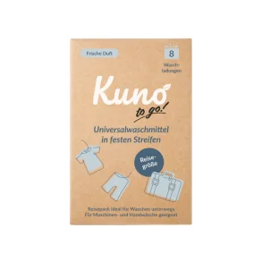 Kuno - Vaskemiddel i ark universal med duft - 8 stk. to go