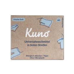 Kuno - Detergent in sheets 60 pcs - universal with fragrance