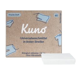 Kuno - Detergent in sheets 60 pcs - universal with fragrance