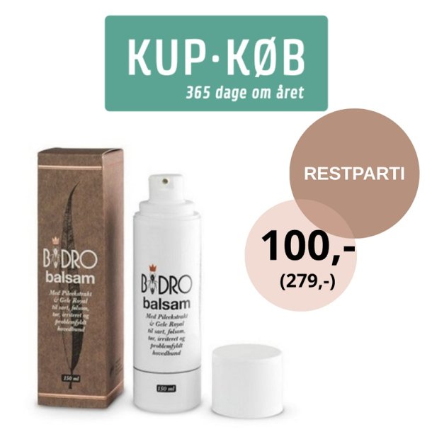 RESTPARTI - Bidro �kologisk Balsam med gele royal