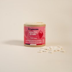 Lamazuna - Children's toothpaste tablets with fluoride - strawberry flavor