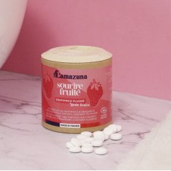 Lamazuna - Children's toothpaste tablets with fluoride - strawberry flavor