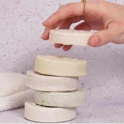 Lamazuna - Shampoobar til farvet h�r med kirseb�rolie