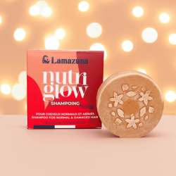 Lamazuna - Shampoobar Til Normalt Hr med Abyssinian oil