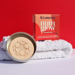 Lamazuna - Shampoobar Til Normalt Hr med Abyssinian oil