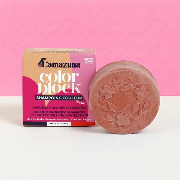 Lamazuna - Biologische shampoo bar voor gekleurd haar
