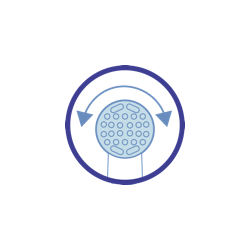 TIO - TIOMATIK tandbrstehoveder i medium - Gr &amp; Grn