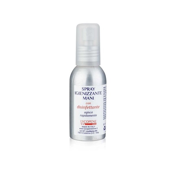 Lycopene - Hand Sanitizer with Aloe Vera Spraybottle 80ml
