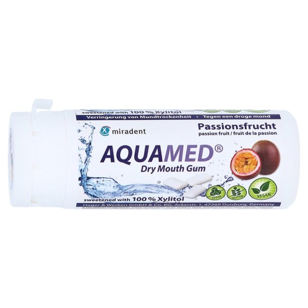 miradent - Xylitol Chewing gum - Passions fruit