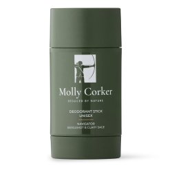 Molly Corker - Natural deodorant stick - Bergamot | Clary Sage - Navigator