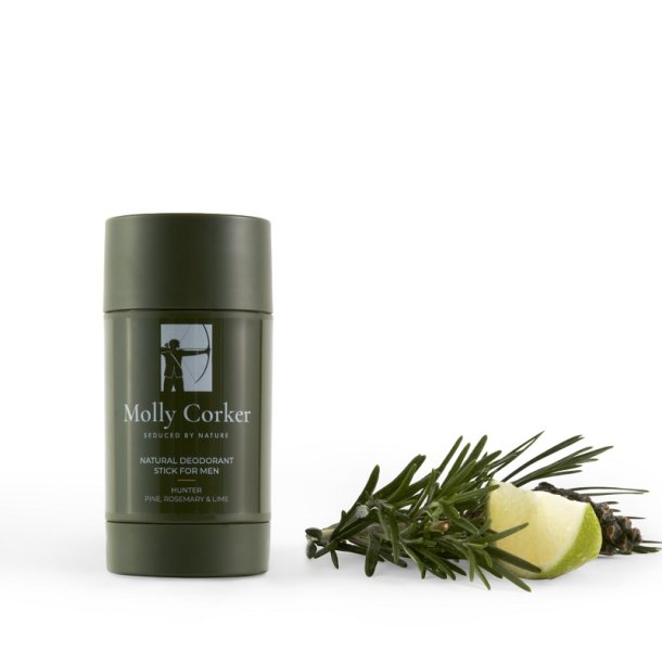 Molly Corker - Natural deodorant stick - Pine |  Rosemary | Lime