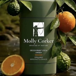 Molly Corker - Natural deodorant stick - Bergamot |� Orange - Explorer