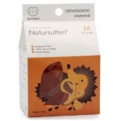 Natursutten - Butterfly orthodontic anatomisk - Size M