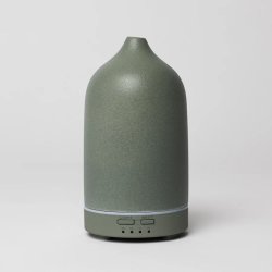 NORDIC WELLNESS - Ceramic aroma diffuser - Moss Green