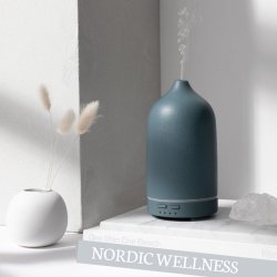 NORDIC WELLNESS - Ceramic aroma diffuser - Ocean Blue