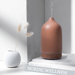 NORDIC WELLNESS - Ceramic aroma diffuser - Rose