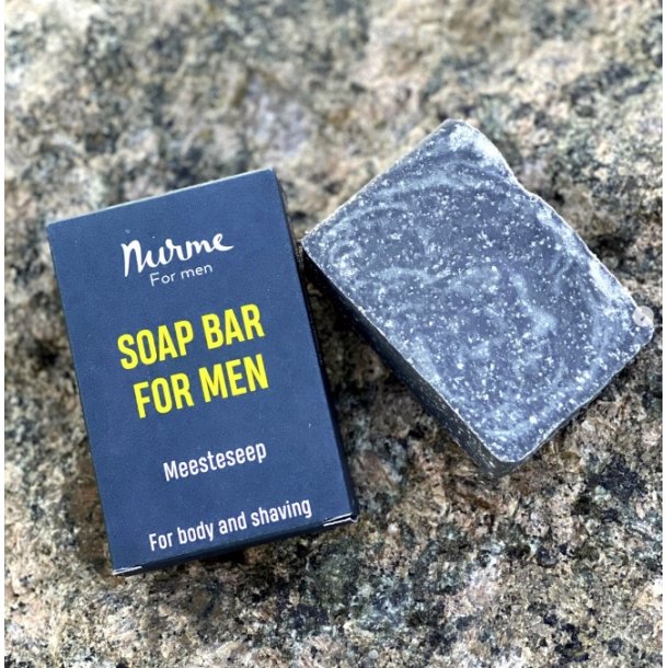 Nurme - Soap Bar For Men - Barber Krops- &amp; Ansigtssbe