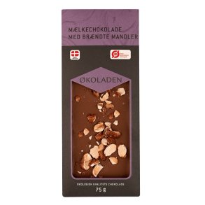 KOLADEN - Ekologisk mjlkchoklad - Rostad mandel