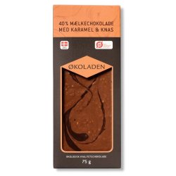 KOLADEN - Organic Milk Chocolate - Caramel &amp; Crunch